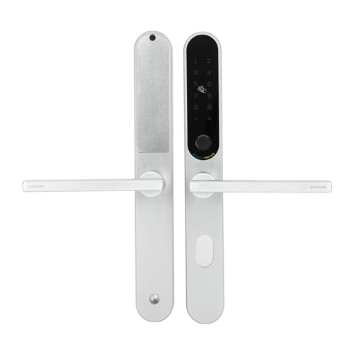 Smart Door Lock Türschloss für Fingerabdruck Türriegelschlösser Fingerabdruck Passwort APP Karte Schlüssel 5 Öffnungsmethoden für Türen mit einer Dicke von 38–55 mm von kangten