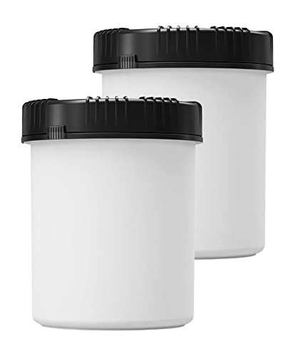 kanister-vertrieb® Packo Vorratsdosen Set 2er Set 1500 ml Vorratsdose mit Deckel dicht verschließbar, Mehldose, Gewürzdose mit Schraubdeckel von kanister-vertrieb