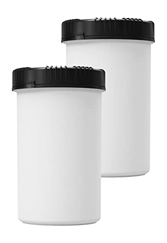 kanister-vertrieb® Packo Vorratsdosen Set 2er Set 2000 ml Vorratsdose mit Deckel dicht verschließbar, Mehldose, Gewürzdose mit Schraubdeckel von kanister-vertrieb