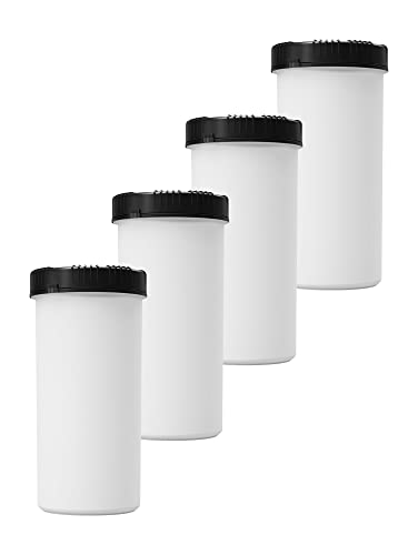 kanister-vertrieb® Packo Vorratsdosen Set 4er Set 2500 ml Vorratsdose mit Deckel dicht verschließbar, Mehldose, Gewürzdose mit Schraubdeckel von kanister-vertrieb