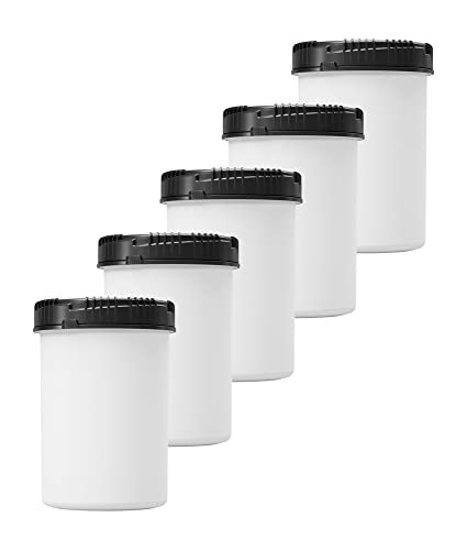 kanister-vertrieb® Packo Vorratsdosen Set 5er Set 1000 ml Vorratsdose mit Deckel dicht verschließbar, Mehldose, Gewürzdose mit Schraubdeckel von kanister-vertrieb