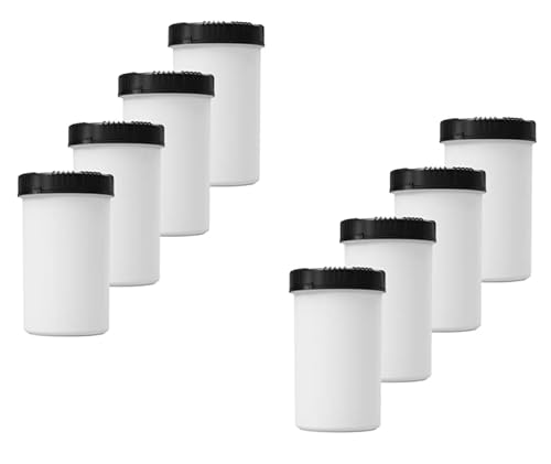 kanister-vertrieb® Packo Vorratsdosen Set 8er Set 2000 ml Vorratsdose mit Deckel dicht verschließbar, Mehldose, Gewürzdose mit Schraubdeckel von kanister-vertrieb