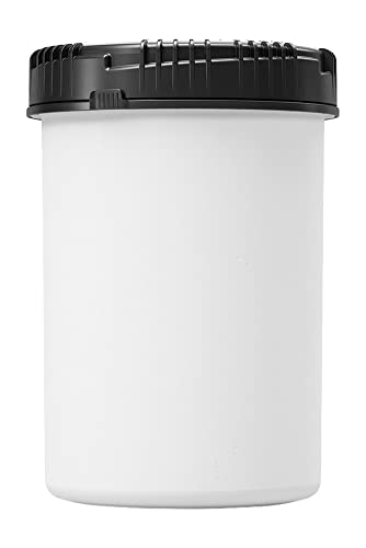 kanister-vertrieb® Probenbehälter Kunststoffdose| 1000 ml | Weithals | mit Schraubdeckel und Dichtung | PE-HD | UN-Zulassung (1000 ml) von kanister-vertrieb