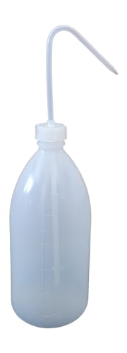 kanister-vertrieb 50 ml - 2000 ml Enghalsflasche LDPE-Flasche Kunststoffflasche Laborflasche Spritzflasche rund (1000 ml) von kanister-vertrieb