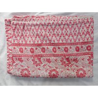 Handbedruckte Kantha Quilt Tagesdecke Aus Baumwolle von kanthahouse11