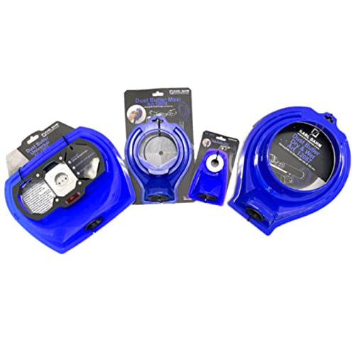 Karl Dahm Dust Butler Set – für staubfreies Bohren I Durchmesser 18 mm, 82 mm, 3 x 82 mm (für Steckdosen) & 162 mm I Professionelle Absaughilfe und Bohrlehre in Einem – 12180 von Karl Dahm