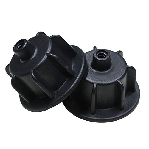 Karl Dahm Zughauben Set schwarz für Fliesenstärke 3-12 mm, 150 Stück– Geeignet für Levelmac Fliesen-Nivelliersystem I Fliesen-Legen mit professioneller Fliesen Verlegehilfe I 12456 von Karl Dahm