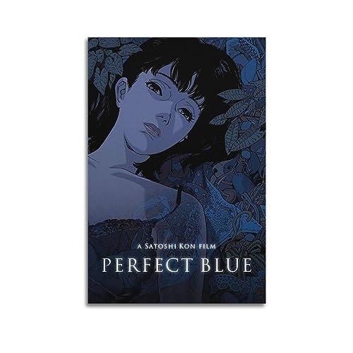 karn Perfect Blue Thriller Film Anime Poster Ästhetische Leinwand Poster Zimmer Dekorative Wandkunst Poster Druck Dekor Poster 30 x 45 cm ungerahmt von karn