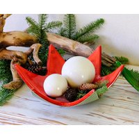 stern, Weihnachtsdeko, Keramik Schale, Kerzenteller, Handmodelliert stern, Weihnachtsdeko, Keramik Schale, Kerzenteller, Handmodelliert von karolart