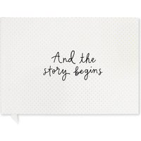 Kate Spade New York Bridal Guest Book - And the Story Begins von kate spade new york