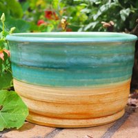Großer Blumentopf Wunderschönes Dekoratives Stückideal Für Ihre Veranda von katiedauserceramics