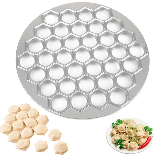 katmerio Knödelform, Dumplings Ravioli Mold, 37 Löcher Pelmeni Maker Pelmeni Form Dumpling Maker, Knödel Ravioliformer, Dumpling Mold für Diy Familientreffen Picknick katmerio Knödelform, Dumplings Ravioli Mold, 37 Löcher Pelmeni Maker Pelmeni Form Dumpling Maker, Knödel Ravioliformer, Dumpling Mold für Diy Familientreffen Picknick von katmerio