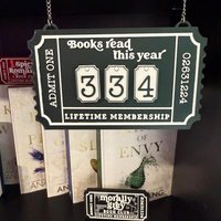 3D Gedruckter Bücher Lese Tracker Ein Echtes Geschenk Für Leseratten von katsateliershop