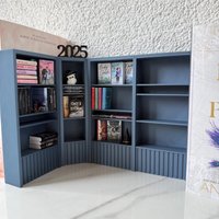 Mini Bücherregal System Für Bücher Buch Nook Bibliothek, 3D Gedrucktes Miniatur von katsateliershop