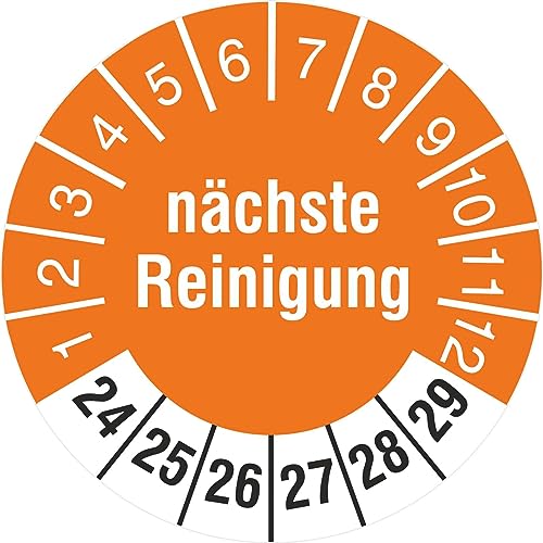 50 Stück 2024 nächste Reinigung Prüfetiketten/Prüfplaketten Medizintechnik 2024-29 30 mm… 50 Stück 2024 nächste Reinigung Prüfetiketten/Prüfplaketten Medizintechnik 2024-29 30 mm… von kaufdeinschild
