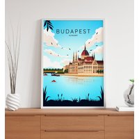 Budapest Day Poster von kawaink