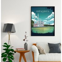 Istanbul Night Poster von kawaink