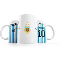 Messi Champion World Cup - 3 Stars New Tshirt Coffee Mug von kawaink