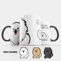 Pomeranian/German Spitz Coffee Mug. Mug For Dog Lovers. Mom. Mug Dogmums von kawaink