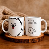 Pomeranian/German Spitz Coffee Mug. Mug For Dog Lovers. Mom. Mug Dogmums von kawaink