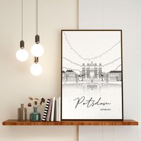 Potsdam Poster. Printed in High Quality Paper. Traveller Poster von kawaink