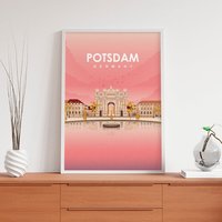 Potsdam Poster. Printed in High Quality Paper. Traveller Poster von kawaink