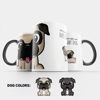 Pug Coffee Mug. Mug For Dog Lovers. Mom. Mug Dogmums von kawaink