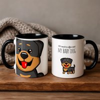 Rottweiler Coffee Mug. Mug For Dog Lovers. Mom. Mug Dogmums Rottweiler Coffee Mug. Mug For Dog Lovers. Mom. Mug Dogmums von kawaink