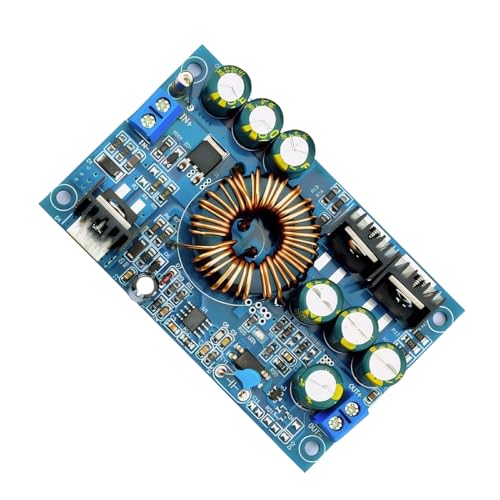 kawehiop Verabschieden Sie sich vom Löten des praktischen Netzteilmoduls DC DC mit isoliertem Konstantspannungs Stromversorgungsmodul und Eisen, Ausgang 24V3A von kawehiop