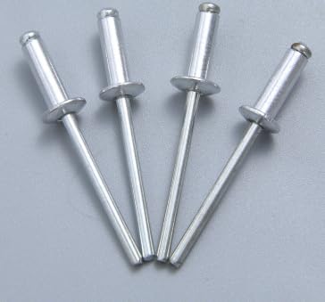 200 Stück Aluminium-Blindnieten 4,8 x 10 mm Popnieten Sortiment Blindniete Kuppelkopf Offenes Ende Niete für Metall Aufbewahrungsbox Möbel Holz 200 Stück Aluminium-Blindnieten 4,8 x 10 mm Popnieten Sortiment Blindniete Kuppelkopf Offenes Ende Niete für Metall Aufbewahrungsbox Möbel Holz von kayqbonke