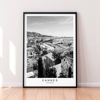 ""Cannes Print Poster France Minimalist Home Decor" von kazaloop