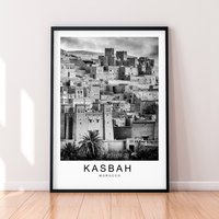 Kasbah Marokko Reise Print Minimalist Home Travel Poster Wall Decor Kasbah Marokko Reise Print Minimalist Home Travel Poster Wall Decor von kazaloop