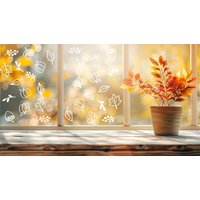 Sticker/Aufkleber Für Herbstliche Deko/Fensteraufkleber Windlichter Etc. - Stil 8 von kbPhotographieDesign