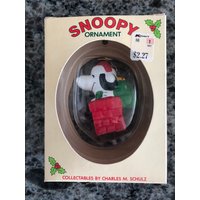 Nib Keramik Snoopy in Chimney Ornament Von Charles Schulz - Ornament von kchoos