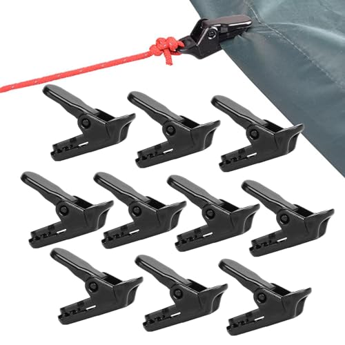 Hochleistungs-Plane Clips Set, Krokodilklemmen – Tragbar, Hält Starkem Wind Stand, Outdoor-Zubehör Zur Befestigung Von Planen, Markisen, Outdoor-Camping Und -Markisen Hochleistungs-Plane Clips Set, Krokodilklemmen – Tragbar, Hält Starkem Wind Stand, Outdoor-Zubehör Zur Befestigung Von Planen, Markisen, Outdoor-Camping Und -Markisen von kdkskss