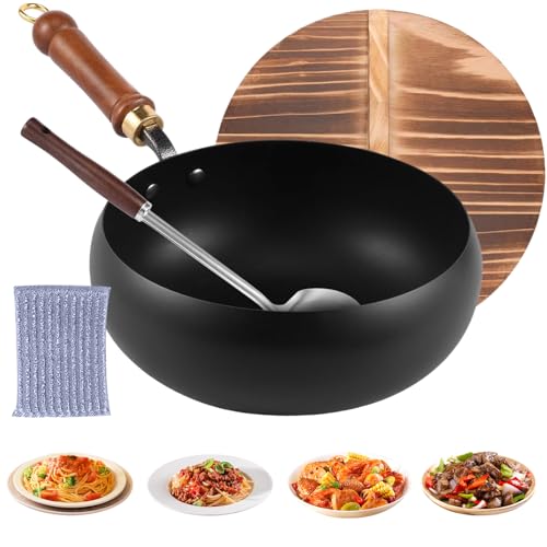 kdkskss Antihaft Töpfe - Gusseisen Kochtopf - Küchenzubehör Bratpfanne Mit Pfannenwender Für Induktion Haushalt Wohnung Restaurant Camping Suppe Nudeln Fleisch kdkskss Antihaft Töpfe - Gusseisen Kochtopf - Küchenzubehör Bratpfanne Mit Pfannenwender Für Induktion Haushalt Wohnung Restaurant Camping Suppe Nudeln Fleisch von kdkskss