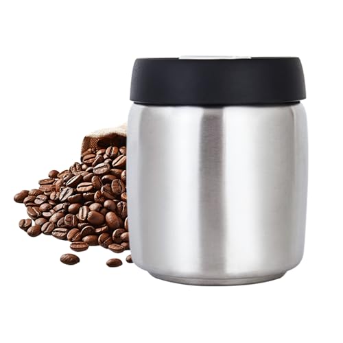 kdkskss Kaffee Behälter - Edelstahl Küchen Lebensmittelgläser | Luftdichte Behälter für Kaffee - Für Bohnen Zucker Tee Trockenwaren Nüsse Mehl kdkskss Kaffee Behälter - Edelstahl Küchen Lebensmittelgläser | Luftdichte Behälter für Kaffee - Für Bohnen Zucker Tee Trockenwaren Nüsse Mehl von kdkskss