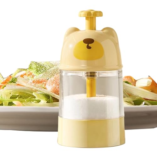 kdkskss Salzstreuer | 0.2g Dosier Salzstreuer Aus Glas Mit Deckel | Abmessung Küchen Gewürz Aufbewahrungsbehälter für Backen Kochen Grillen Catering Picknick von kdkskss