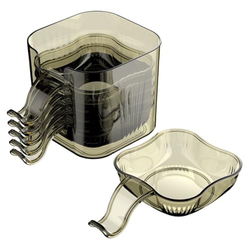 kdkskss Saucenteller | Servierplatte,Multifunktionelle Kleine Schüssel mit Halterung für Buffet MittagOutdoor Vorspeise Home Party Picknick Teilen von kdkskss