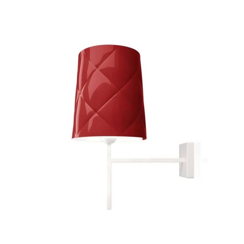 Kdln New York Wandleuchte Wandlampe Wandlicht Lampe Rot Lackiert Gestell Weiß B-Ware von kdln