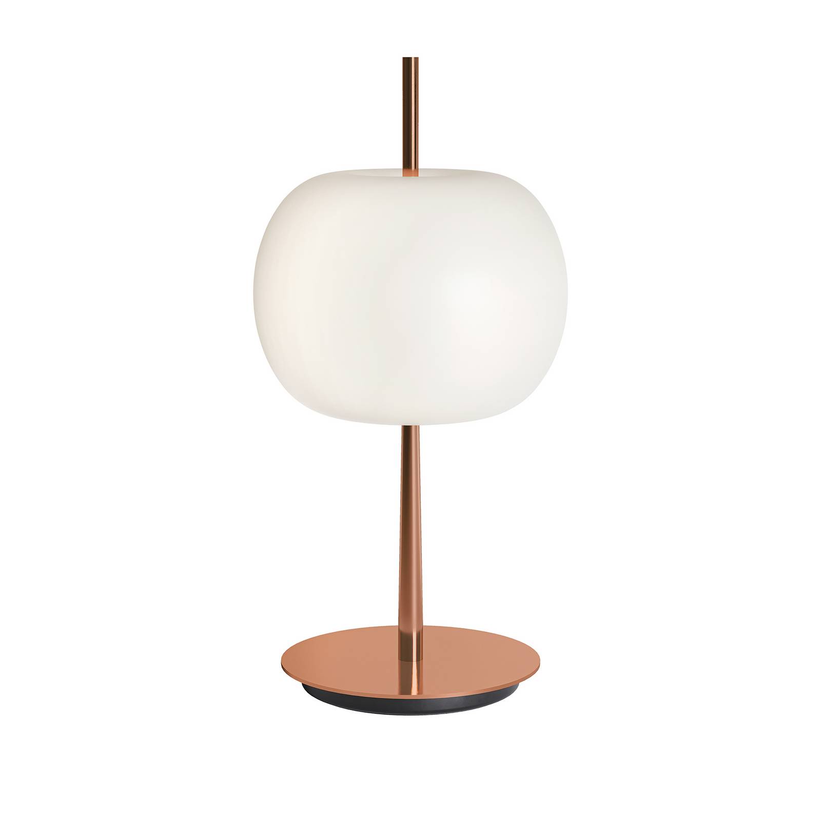 kdln LED-Tischleuchte KUSHI, kupfer, Höhe 32 cm, Dimmer, CCT kdln LED-Tischleuchte KUSHI, kupfer, Höhe 32 cm, Dimmer, CCT von kdln