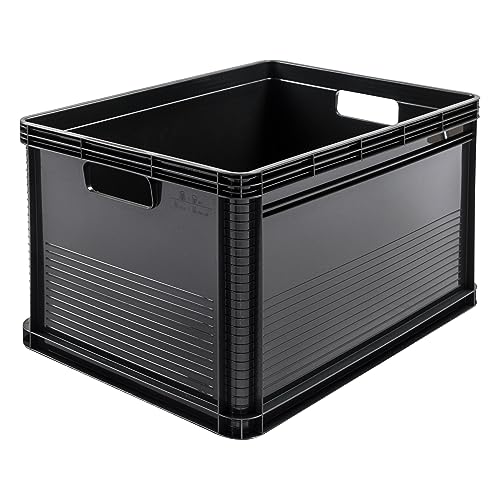 keeeper Transportbox, 60 x 40 x 32 cm, 64 l, Robert, Graphit Grau von keeeper