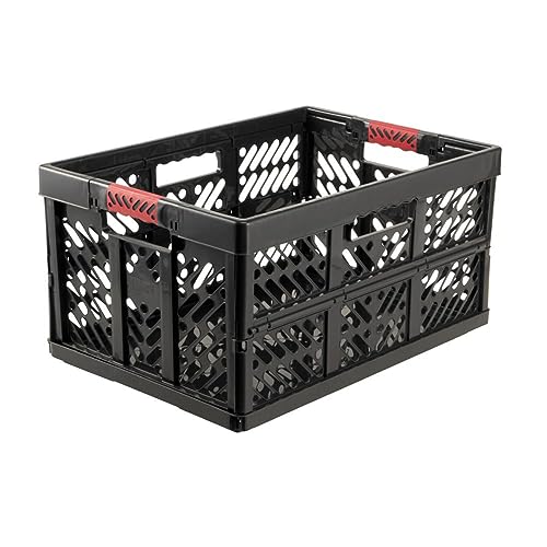 keeeper Stabile Profi-Klappbox mit Soft-Touch Griffen, 54 x 37 x 28 cm, 45 l, Ben, Graphit-Grau keeeper Stabile Profi-Klappbox mit Soft-Touch Griffen, 54 x 37 x 28 cm, 45 l, Ben, Graphit-Grau von keeeper