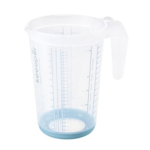 keeeper Messkanne mit Anti-Rutsch-Funktion, 1,5 l, Massimo, Nordic Blue keeeper Messkanne mit Anti-Rutsch-Funktion, 1,5 l, Massimo, Nordic Blue von keeeper