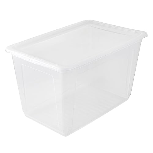 keeeper Aufbewahrungsbox mit Air Control System, 59 x 39 x 35 cm, 52 l, Bea, Transparent von keeeper