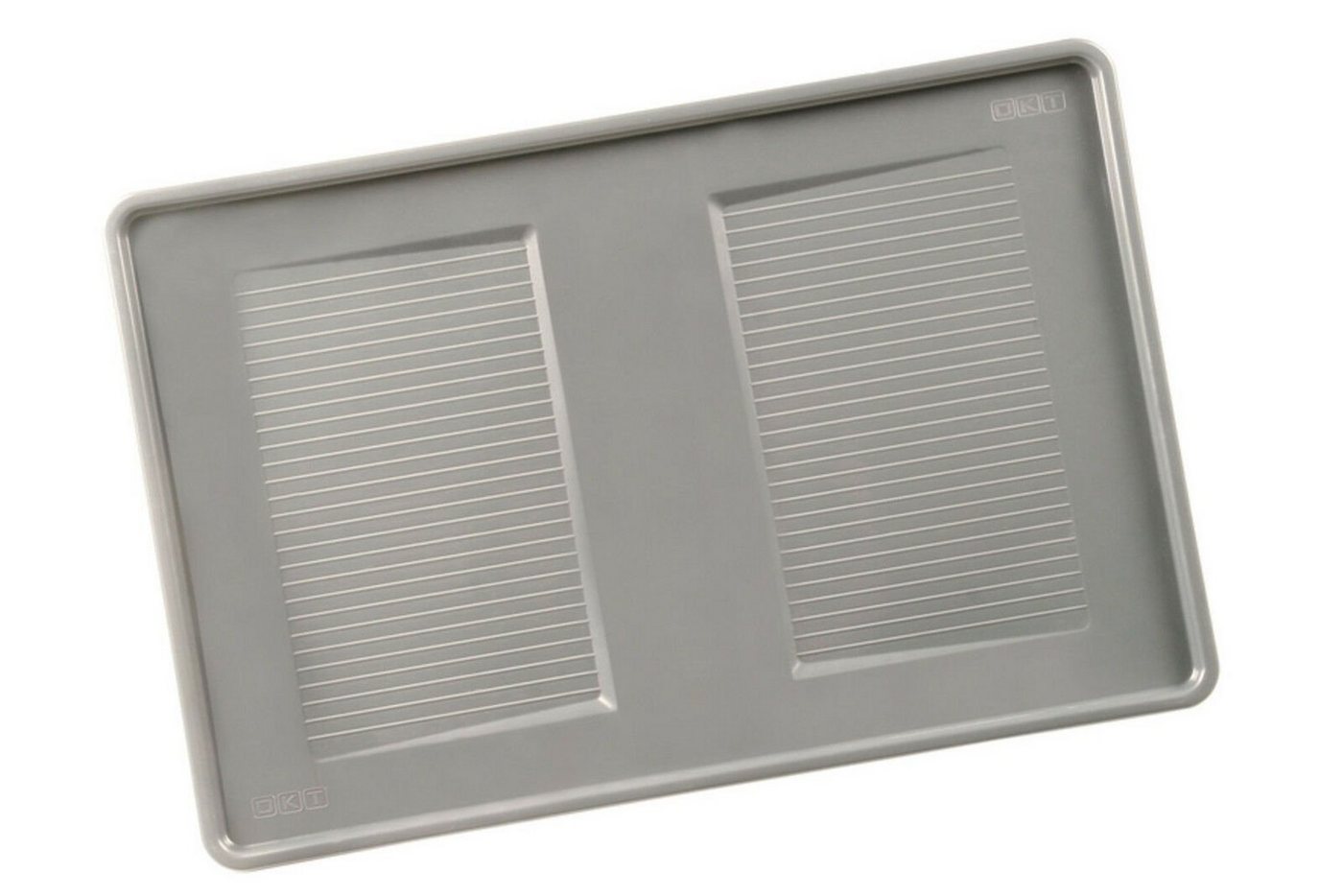 KiNDERWELT Aufbewahrungsbox Deckel für Robusto-Box und -Basket grau 60 x 40 cm, stapelbar von KiNDERWELT
