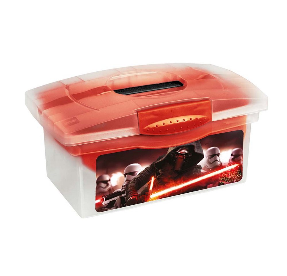 KiNDERWELT Aufbewahrungsbox Traveller Disney Star Wars Spielzeugbox Reisebox von KiNDERWELT