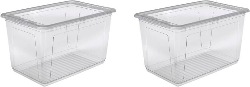 keeeper Aufbewahrungsbox bea (Set, 2 St), 3 x 52 L, mit Air Control-System von keeeper