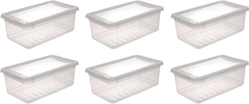 keeeper Aufbewahrungsbox bea (Set, 6 St), 6x5,6 L, mit Air Control-System von keeeper
