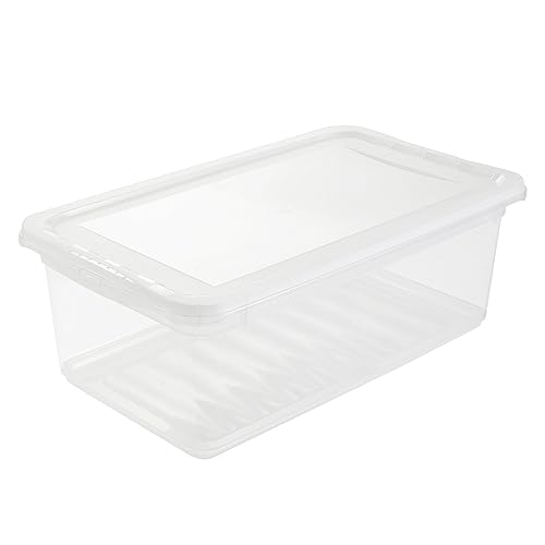 keeeper Aufbewahrungsbox mit Air Control System, 33 x 19,5 x 12 cm, 5,6 l, Bea, Transparent von keeeper